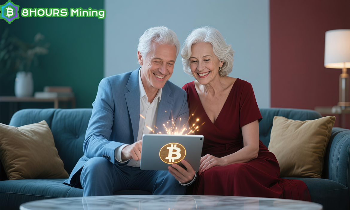 A Retired Italian Couple Earns $998 Per Day Passively Through 8hoursmining Cloud Cryptocurrency Mining.