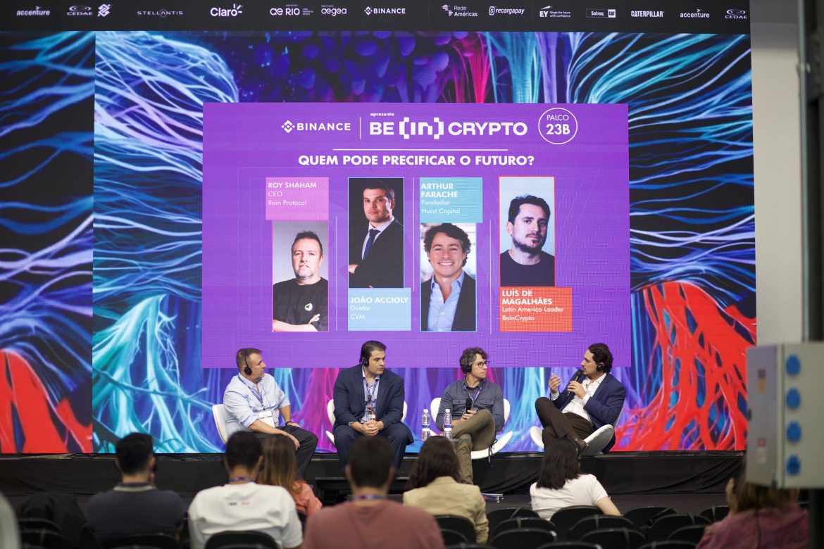BeInCrypto Stage at Rio Innovation Week